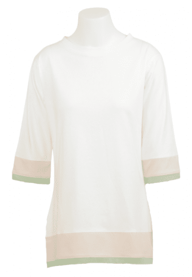 Nora Mikken ANNELI T-Shirt White - Tricouri - 