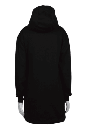 Nora Mikken KRISTINA Long Hoodie Black - Pulovere & hanorace - 