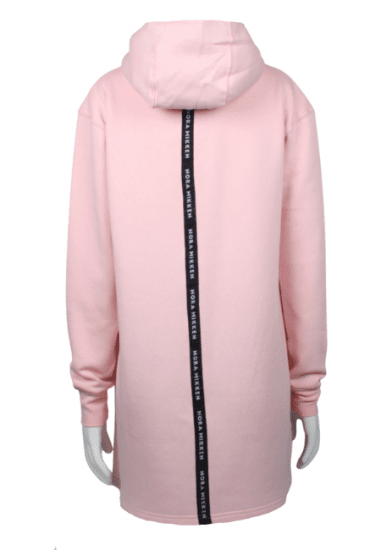 Nora Mikken KADRI Long Hoodie PINK - Pulovere & hanorace - 