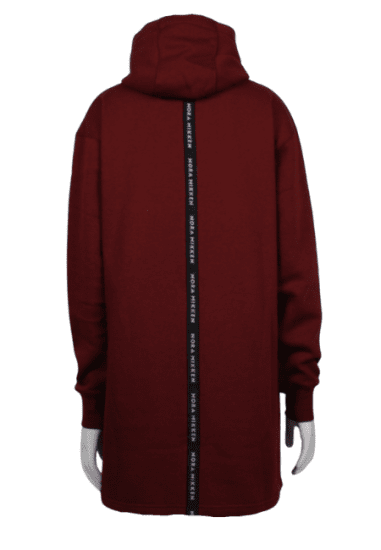 Nora Mikken KADRI Long Hoodie Burgundy - Pulovere & hanorace - 
