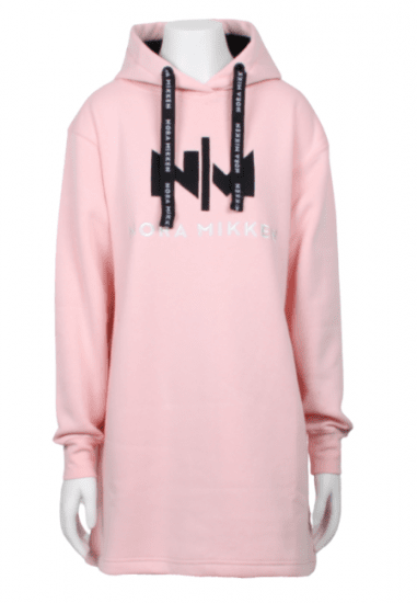 Nora Mikken KADRI Long Hoodie PINK - Pulovere & hanorace - 