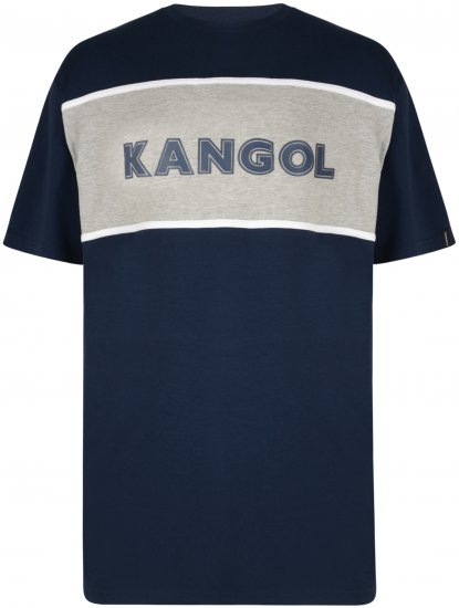 Kangol Whistler T-shirt Navy - Tricouri - Tricouri Bărbați Mărimi Mari