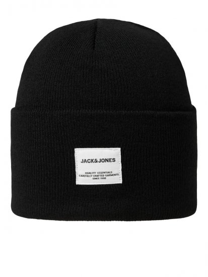 Jack & Jones Long Knit Căciulă Neagră - Căciuli - 