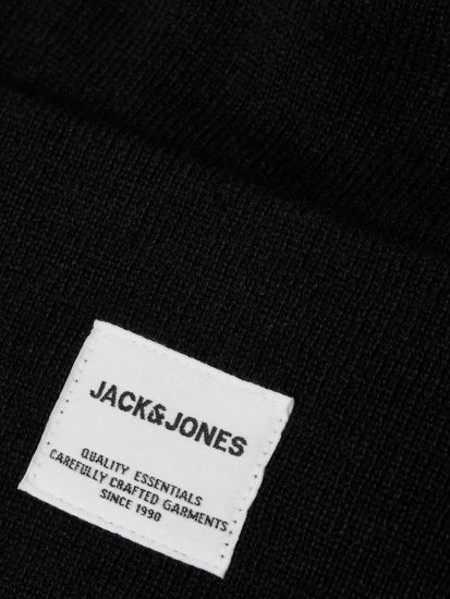 Jack & Jones Long Knit Căciulă Neagră - Căciuli - 